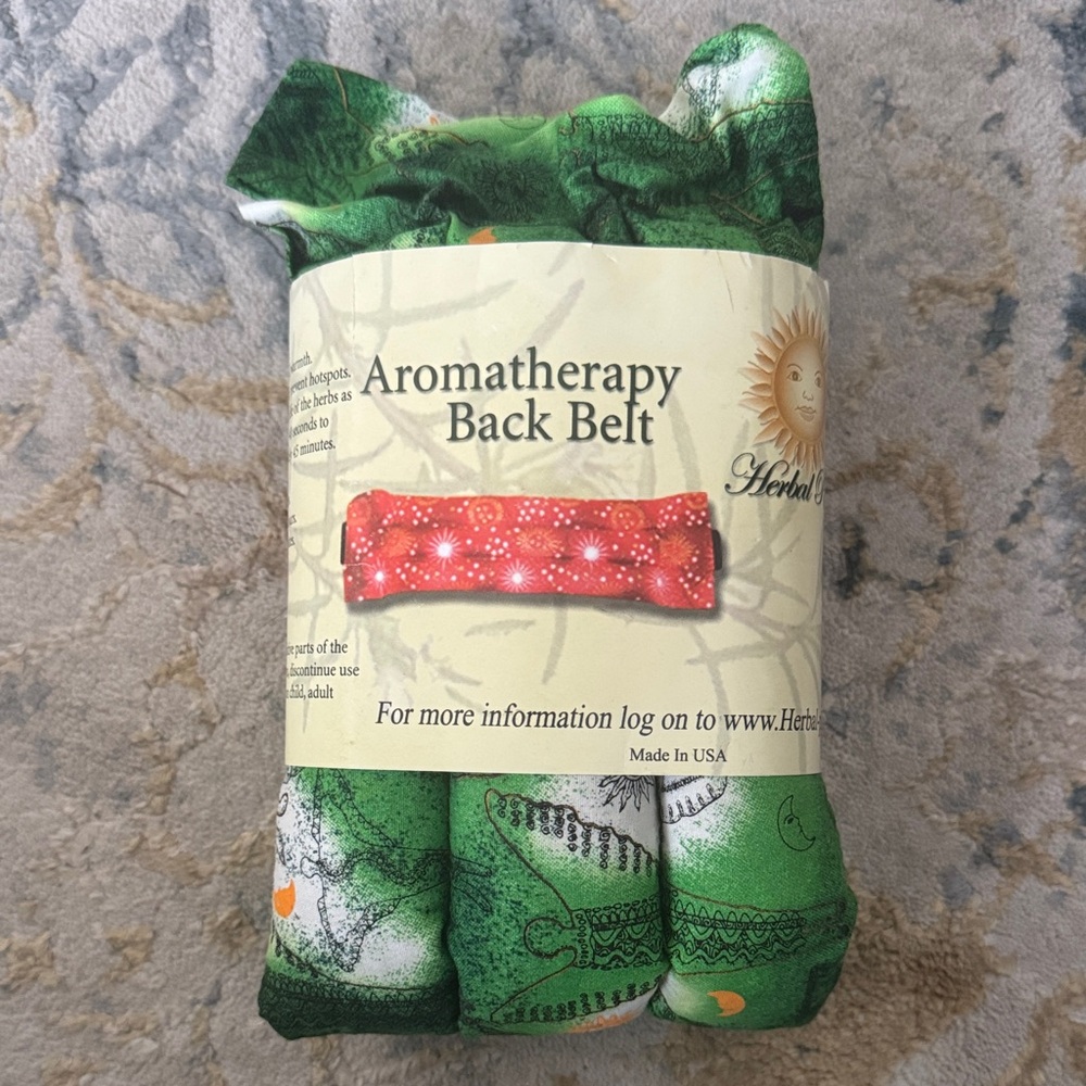 Green Aromatherapy Back Belt